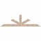 Ekena Millwork Saratoga Smooth Timber Gable Bracket, Douglas Fir, 96"W x 28"H x 3 1/2"D x 5 1/2"F, 7/12 Pitch GBW096X28X0406SAR00SDF - alternate 1
